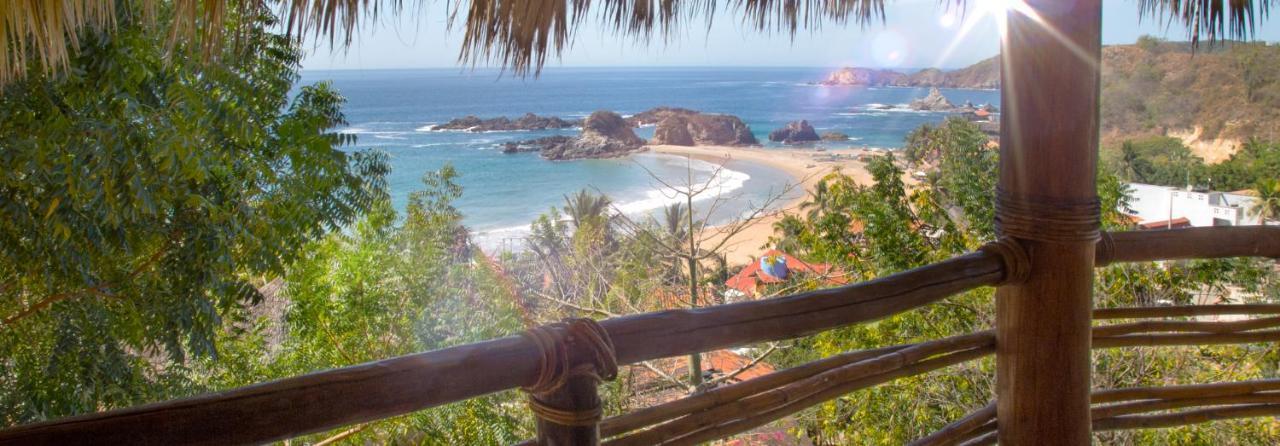 Cabanas Las 3 Marias San Agustinillo Ngoại thất bức ảnh