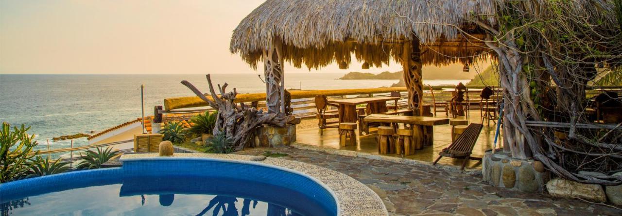 Cabanas Las 3 Marias San Agustinillo Ngoại thất bức ảnh
