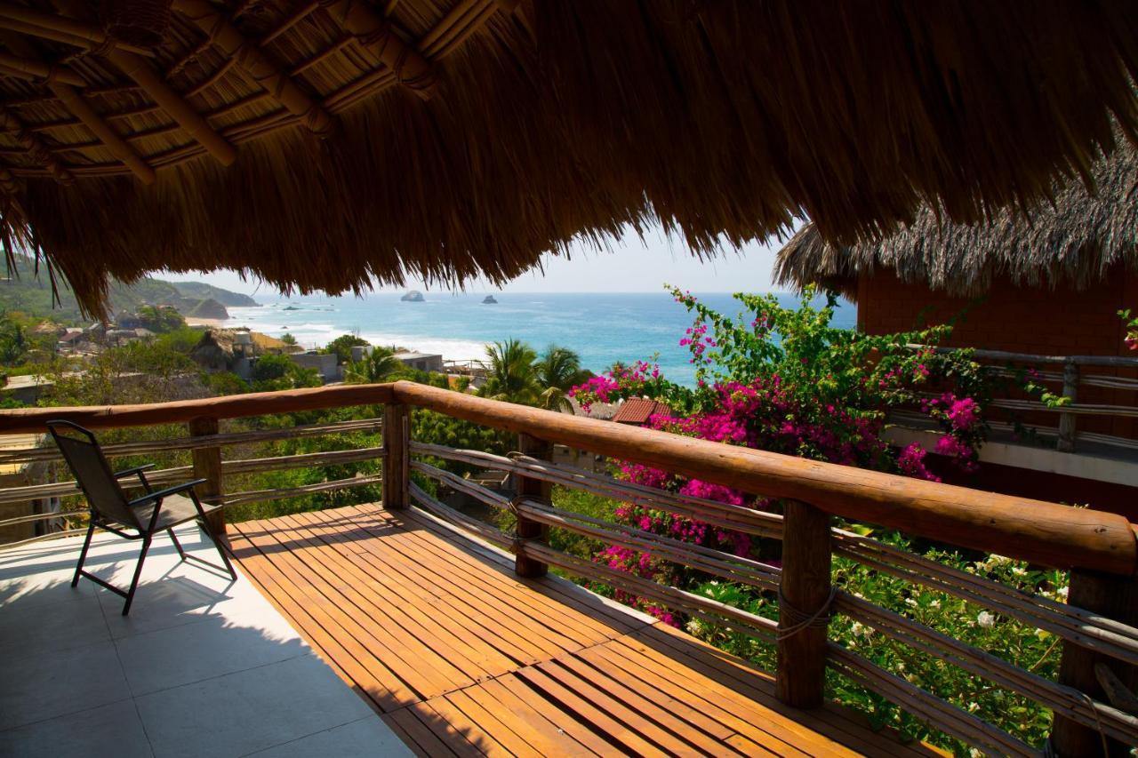 Cabanas Las 3 Marias San Agustinillo Ngoại thất bức ảnh